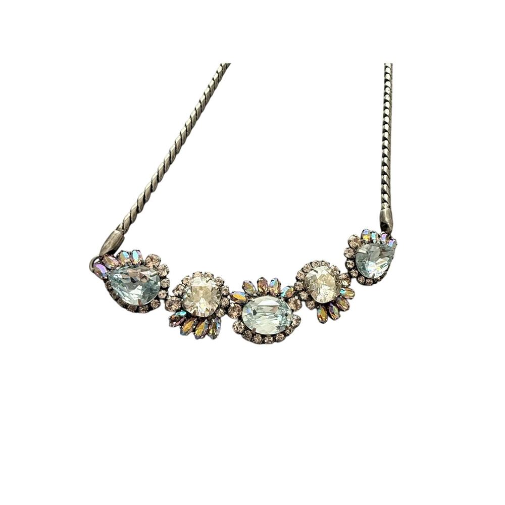 Sorrelli Crystal Cluster Statement Necklace